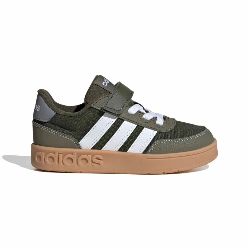 Scarpe sportive con lacci e chiusura in velcro per bambini adidas Breakbase