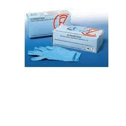 Guanto in nitrile protection misura extra small ambidestri per esplorazione e per laboratorio 100 pezzi