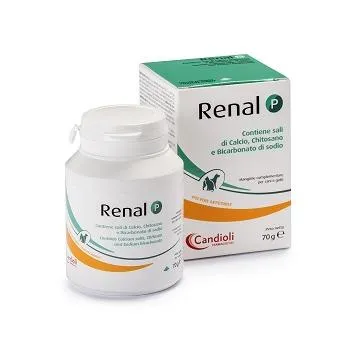 Renal P Mangime Complementare Nutritivo per Cani e Gatti - 70g