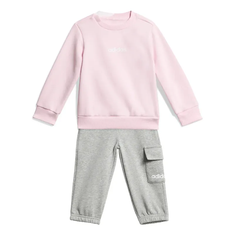 Completo felpa e pantaloni cargo per bebé adidas Essentials