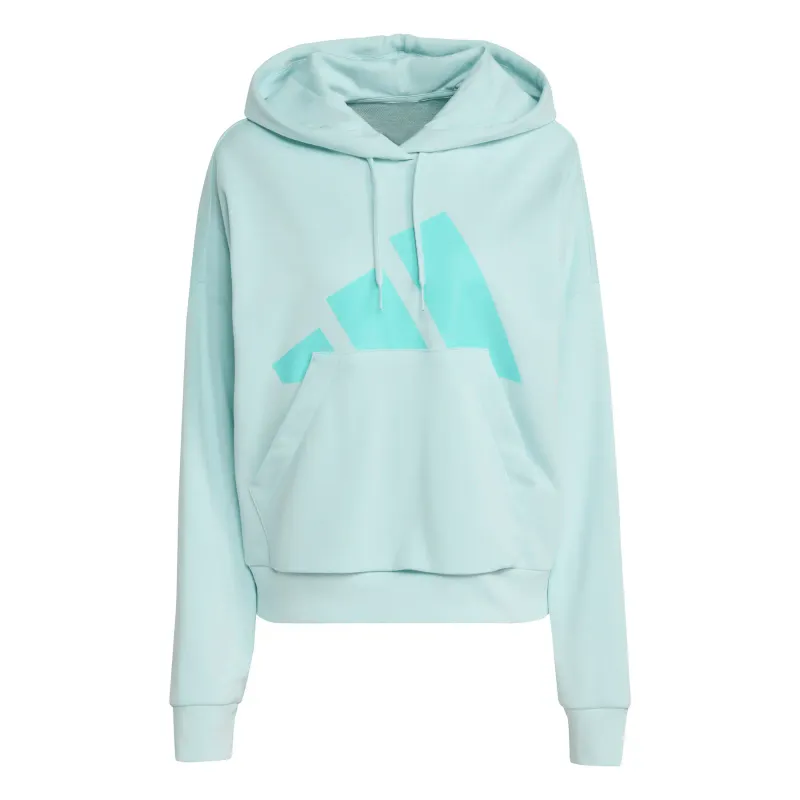 Felpa con cappuccio da donna adidas French Terry big logo Essentials