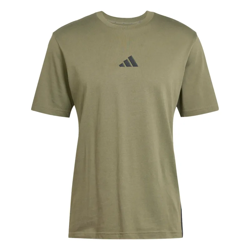 T-shirt in jersey semplice adidas Essentials 3-Stripes