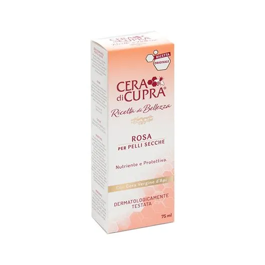 Cera di Cupra Rosa Crema Idratante per Pelli Secche, 75ml