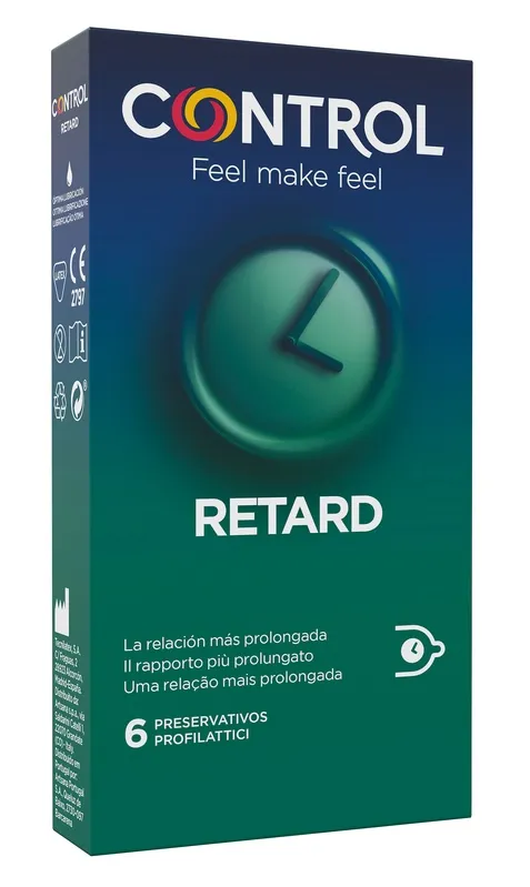 Control new non stop retard 6 pezzi