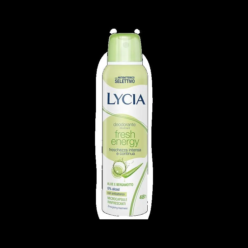 Lycia Fresh Energy Deodorant Spray, 150ml