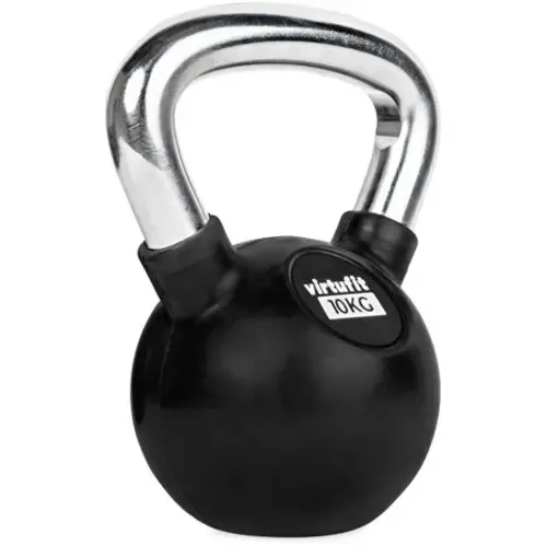 Kettlebell gomma/cromo VirtuFit