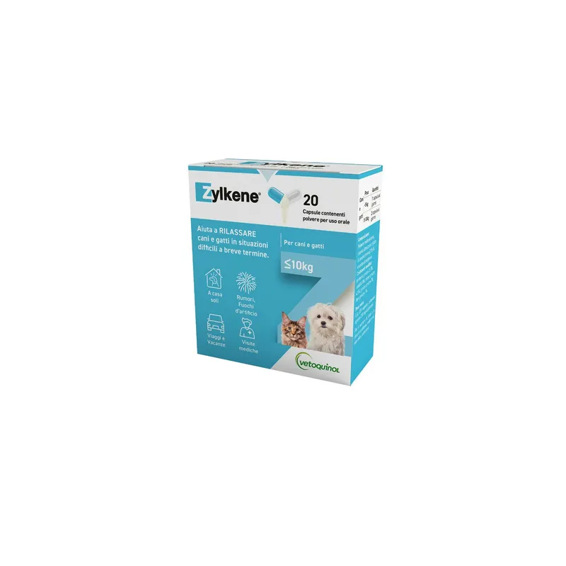 Zylkene Calming Support Capsules 75mg per Cani e Gatti - Confezione da 20