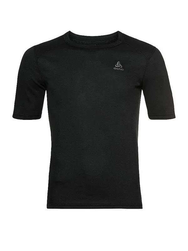 ODLO T-shirt da uomo Active Warm Eco girocollo nero | XXL