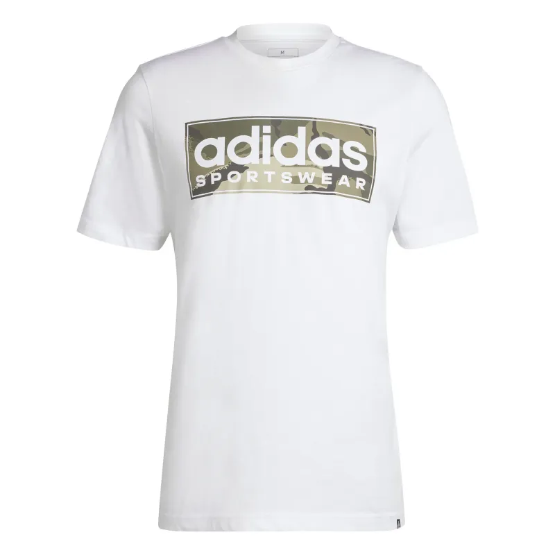 T-shirt grafica Adidas Camo Linear