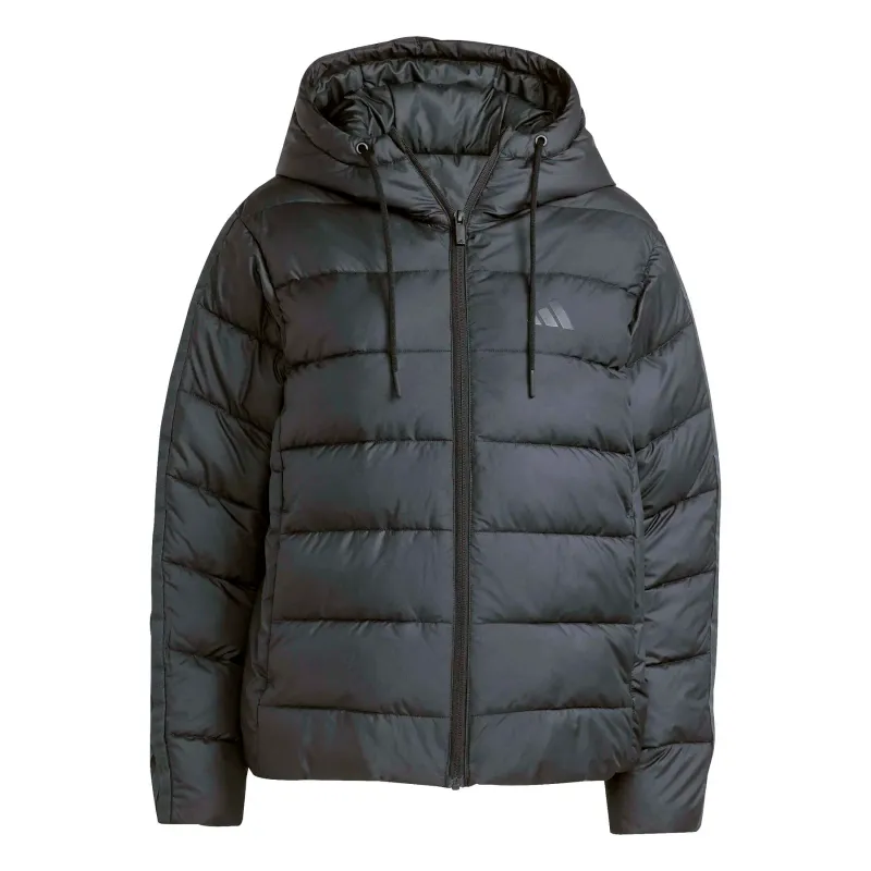 Piumino con cappuccio da donna adidas Essentials Climawarm 3 stripes