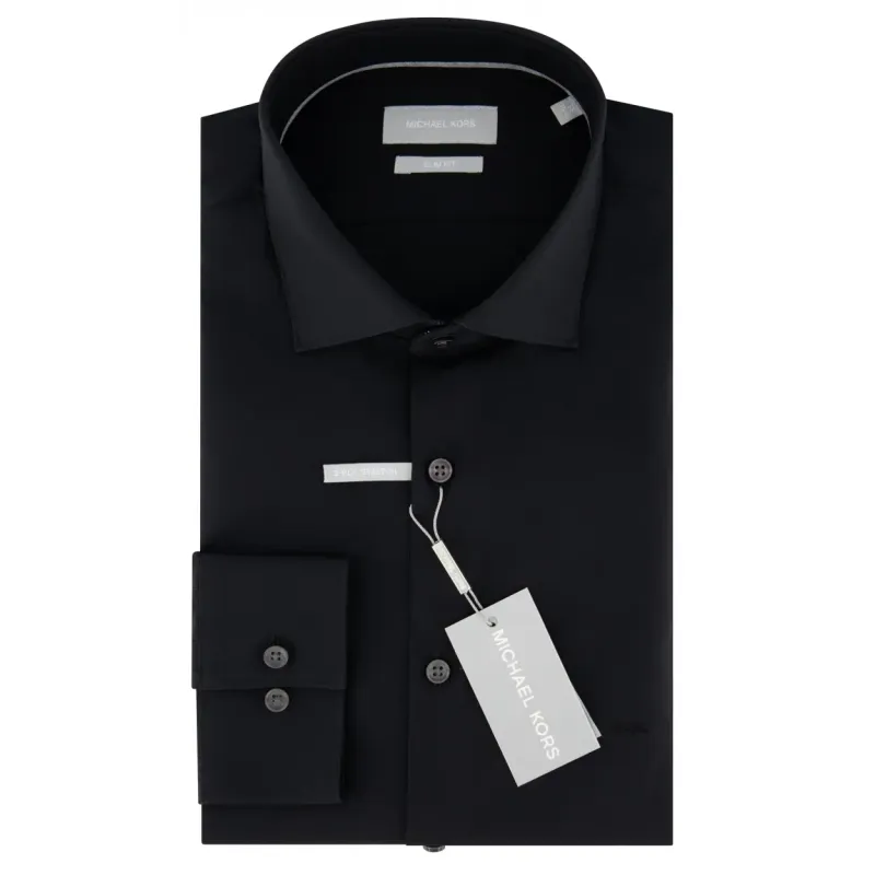 Camicia slim in popeline Michael Kors Stretch