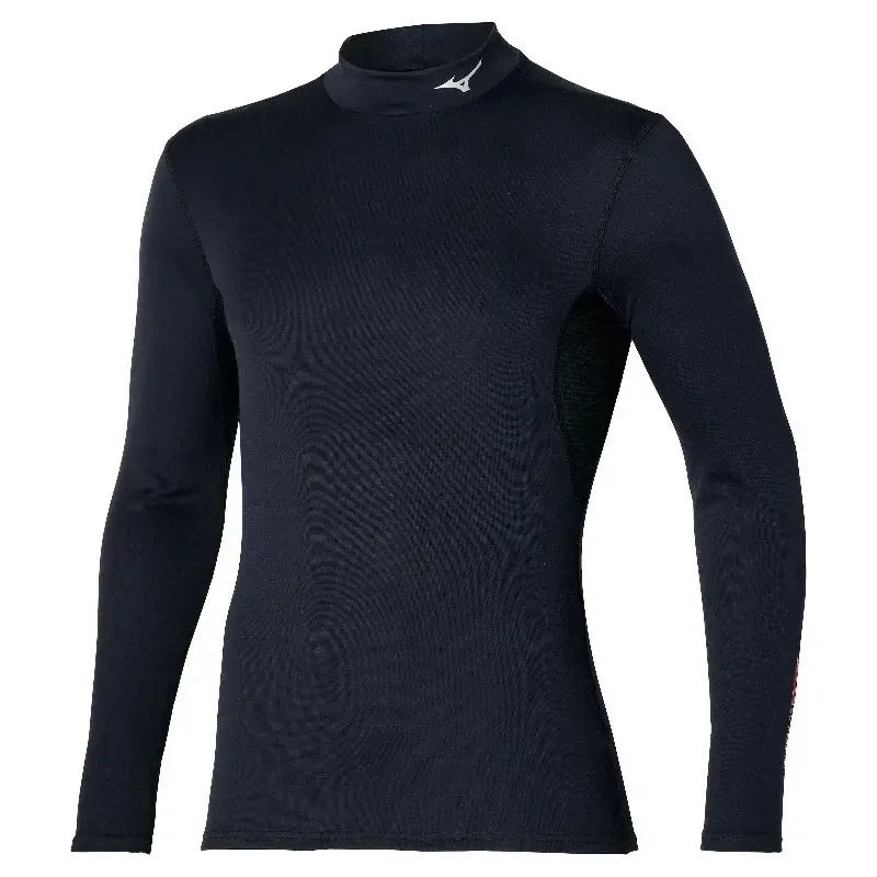 Maglia a maniche lunghe con collo alto Mizuno Breath Thermo Mid Weight