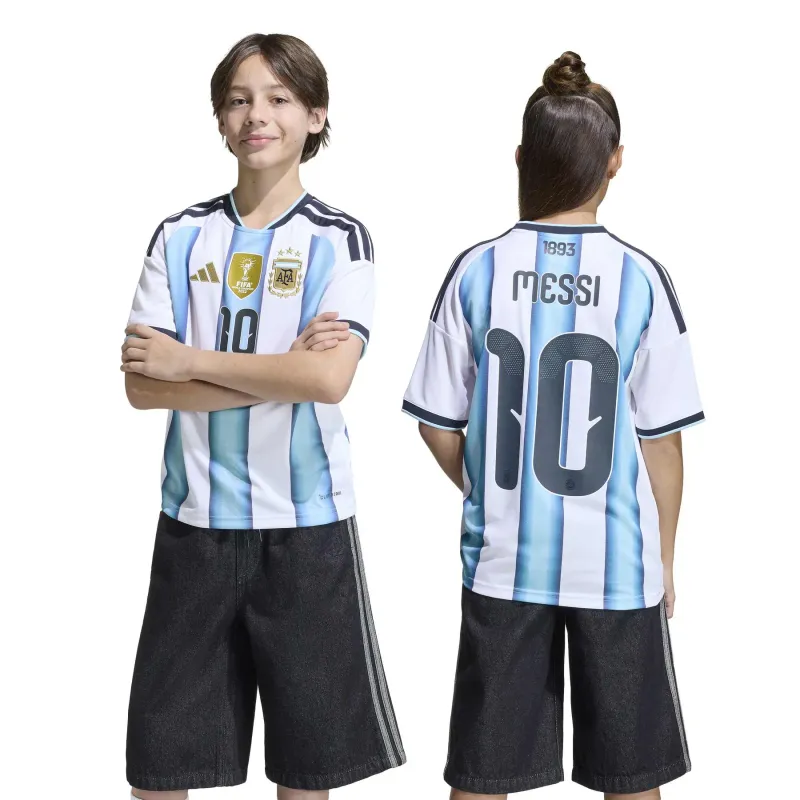 Maglia Casa bambino Argentina Messi Coupe du Monde 2026
