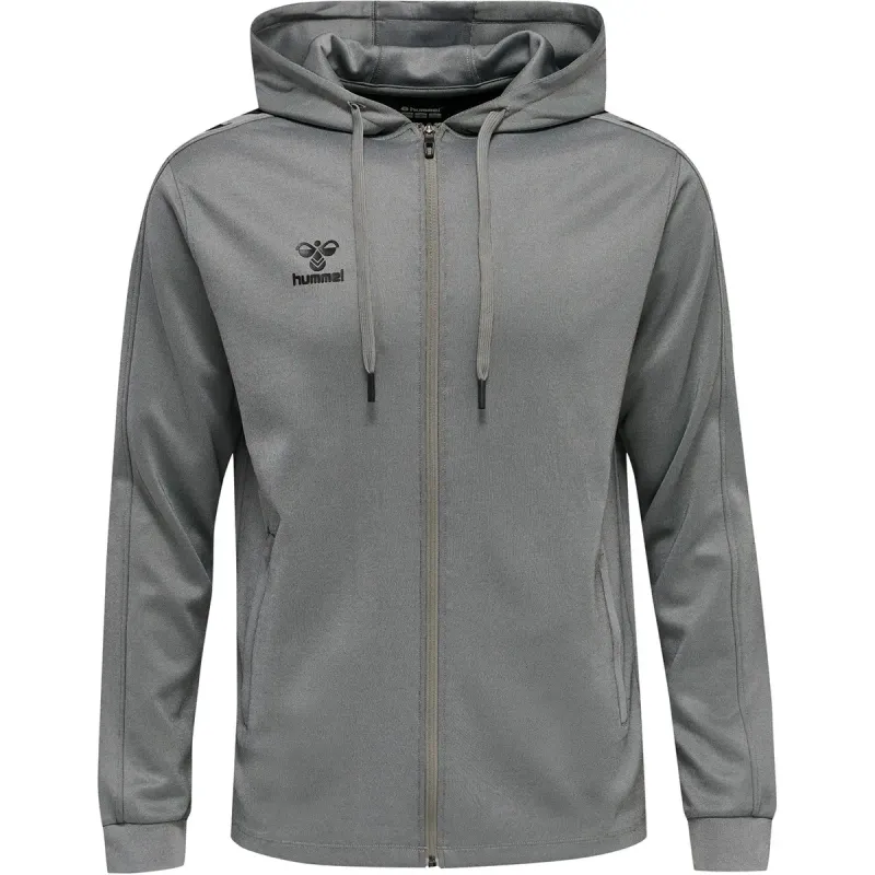 Felpa con cappuccio Hummel Zip