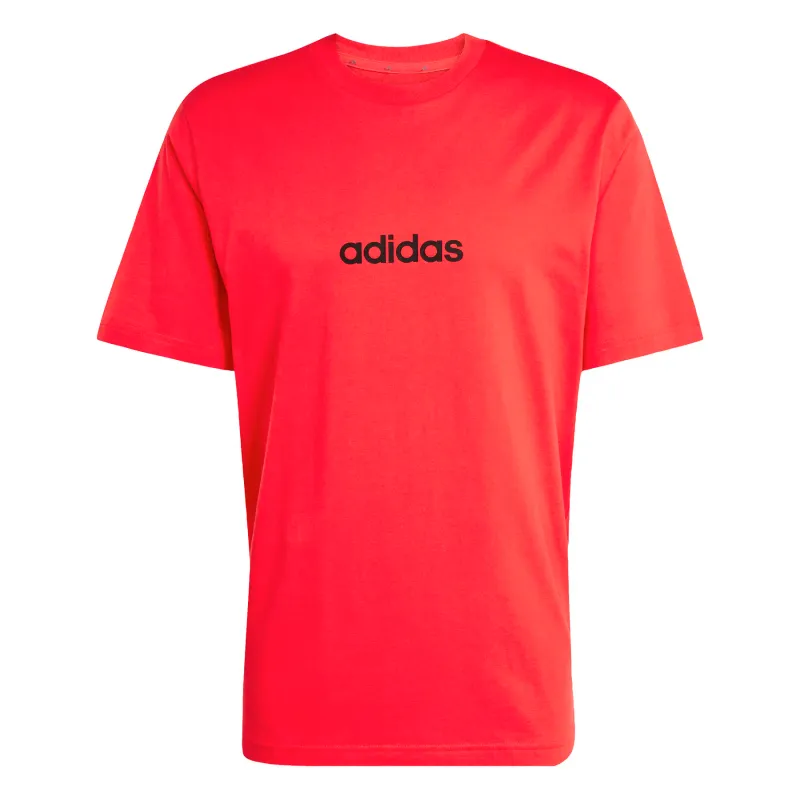 T-shirt in jersey semplice adidas Essentials Linear