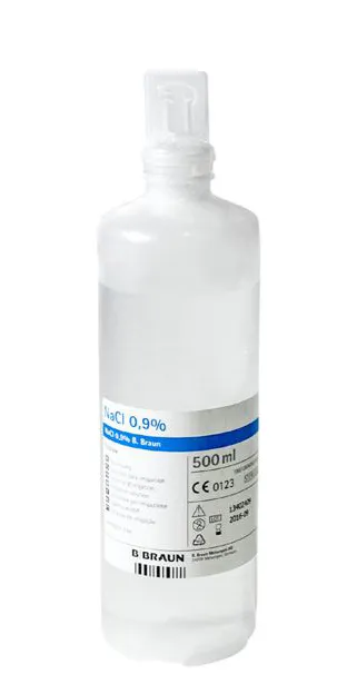 Soluzione fisiologica flacone da 500ml