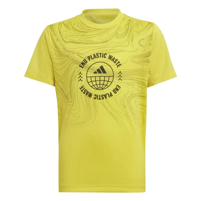 Maglia per bambini adidas Aeroready Run for the Oceans