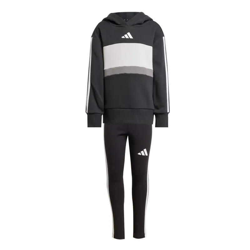 Tuta per bambina adidas Seasonal Essentials Tiberio 3-Stripes
