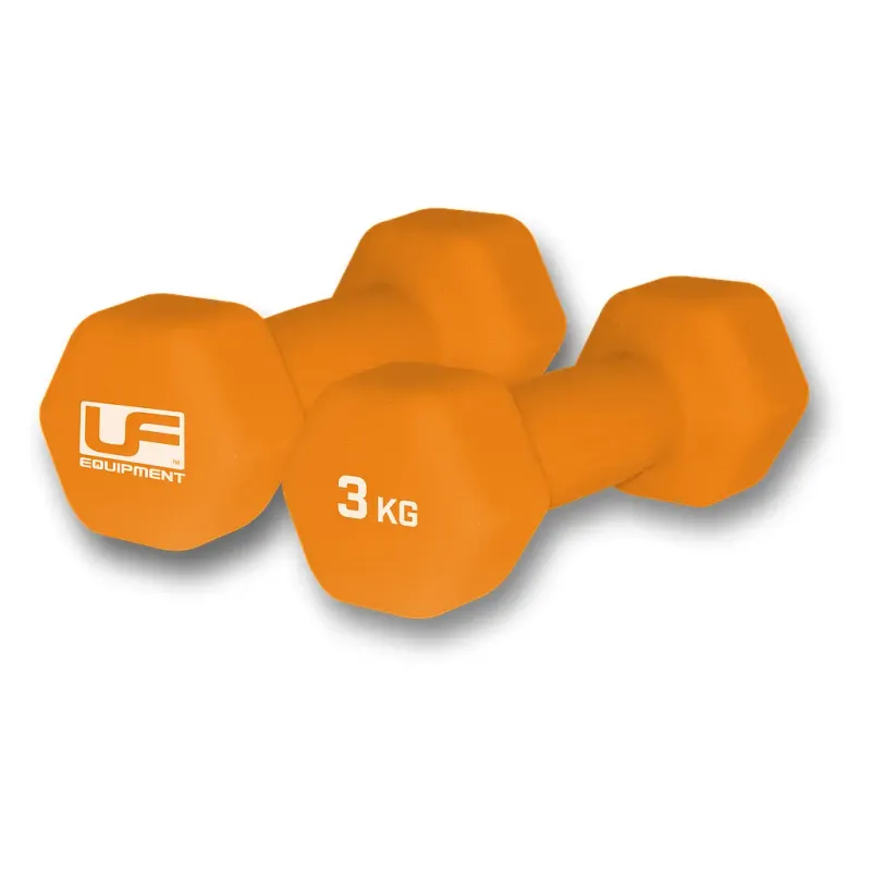Manubrio esagonale rivestito di neoprene UFE (x2)