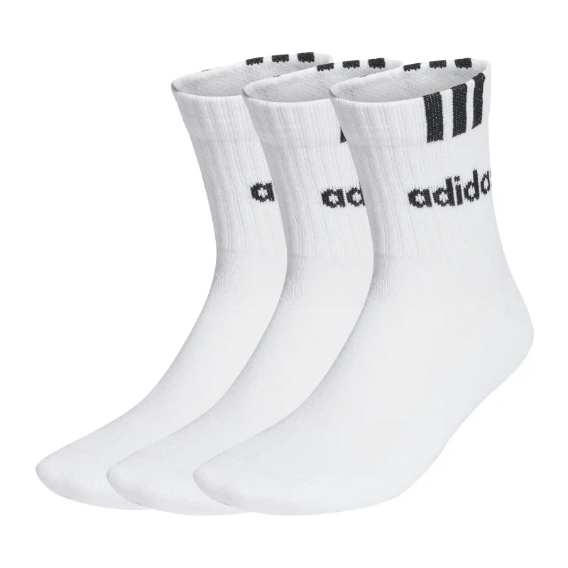 Mezzi Calze lineari adidas 3-Stripes (x3)