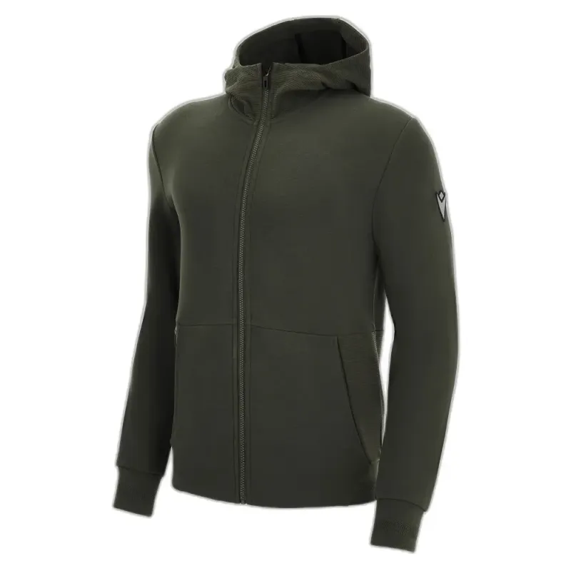 Felpa con cappuccio e zip Macron Athleisure FCC Namche 3D