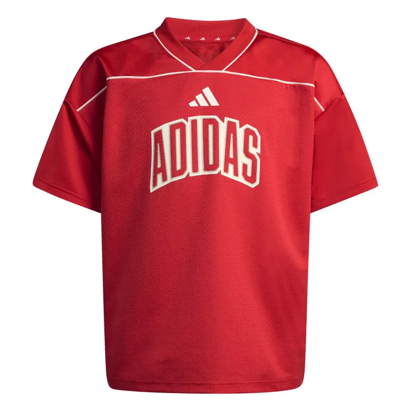 T-shirt da stadio in rete per bambini adidas
