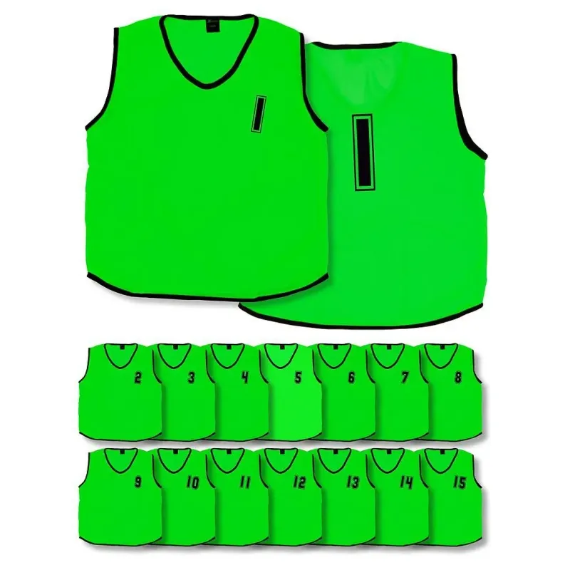 Casula lavorata a maglia numerata da 1 a 15 bambini Precision (x15)