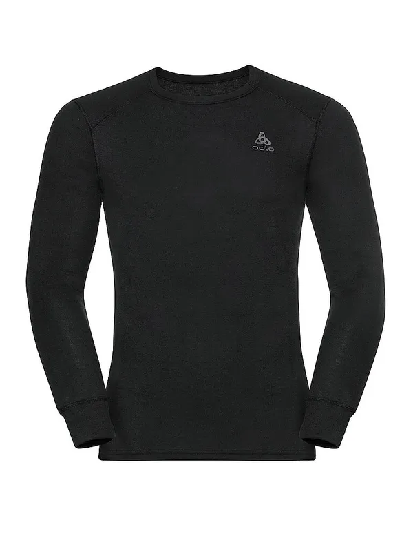 ODLO Maglia funzionale da uomo ACTIVE WARM ECO Base Layer nero | XXL