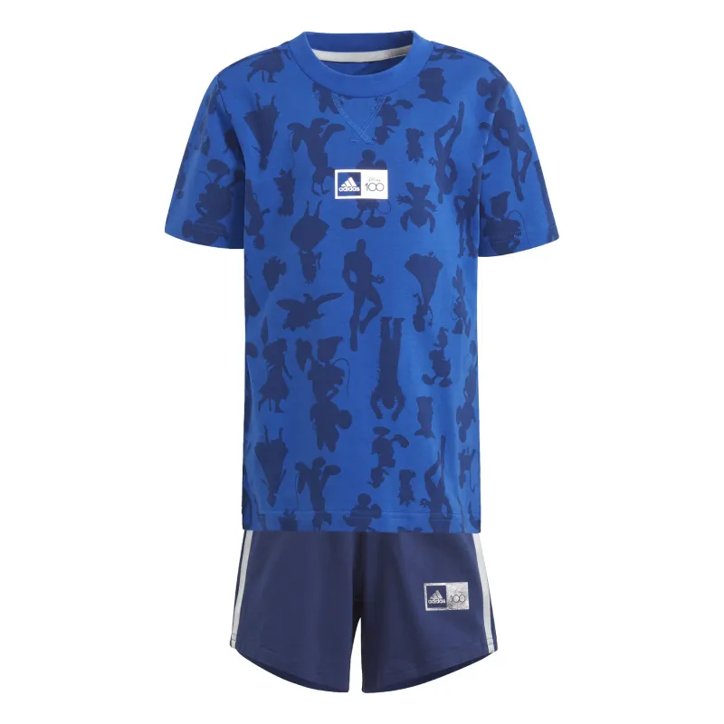 Set di maglietta e pantaloncini per bambini adidas Disney 100