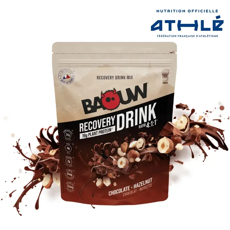 Bevanda energetica cioccolato - nocciola Baouw