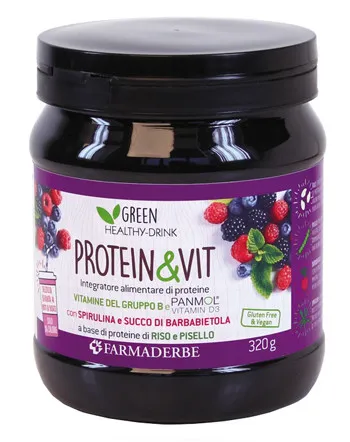 Protein&vit frutti bosco 320g