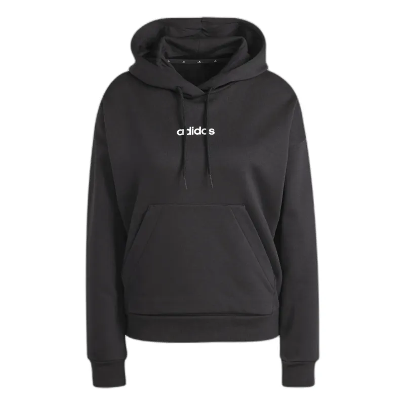 Felpa con cappuccio da donna adidas Essentials Linear Fleece