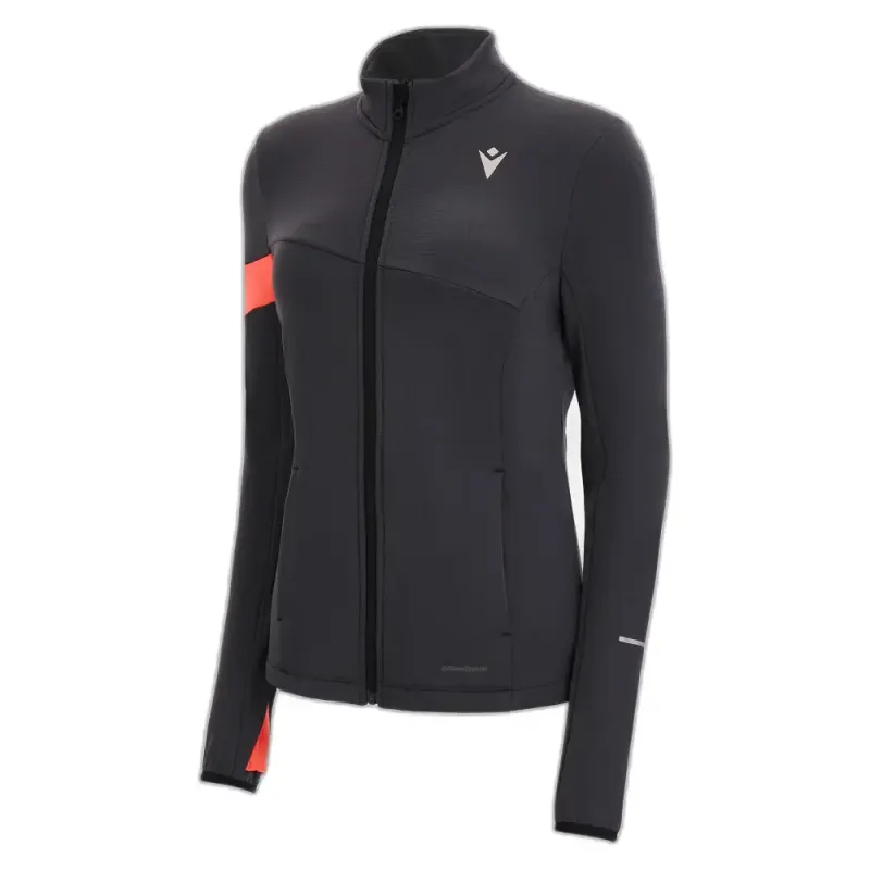 Felpa con zip da donna Macron FCC Aura 3D Stretcher