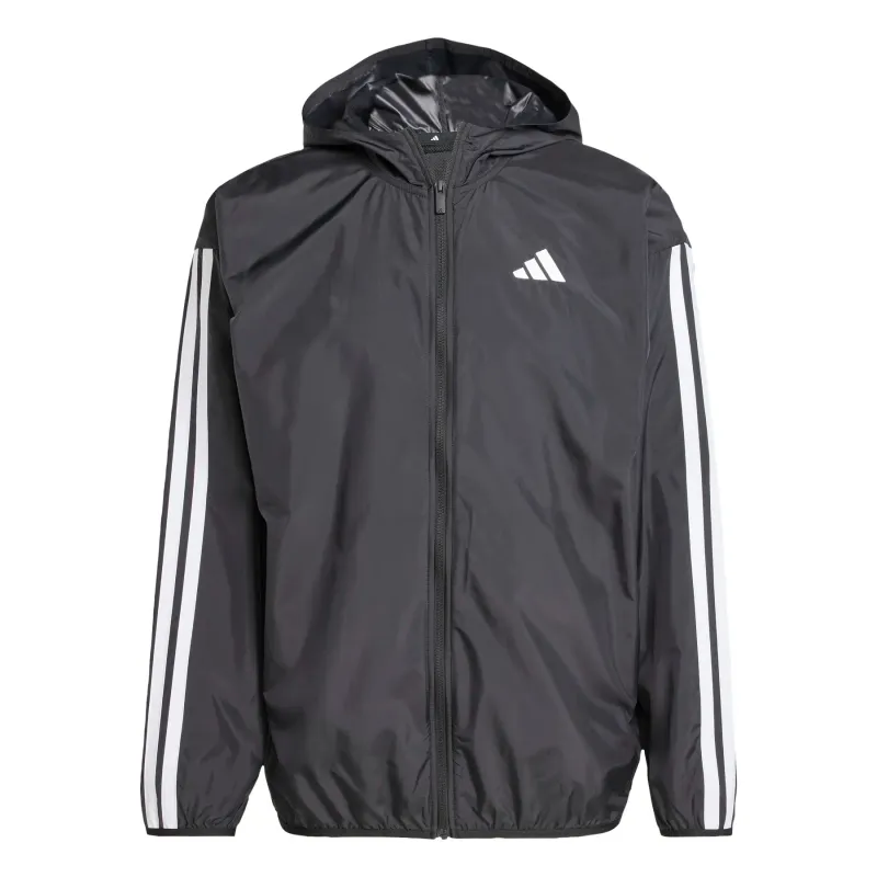 Impermeabile con cappuccio adidas Essentials 3-Stripes
