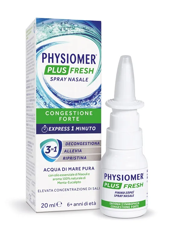 Spray nasale physiomer plus fresh 20 ml