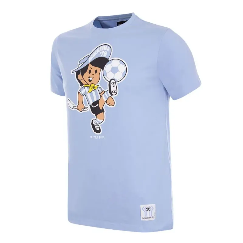 Maglietta Copa Football Argentinien Mascot Coppa del Mondo 1978