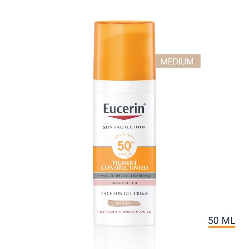 Eucerin Pigment Control SPF50+ Gel Cream Medium Tone 50ml