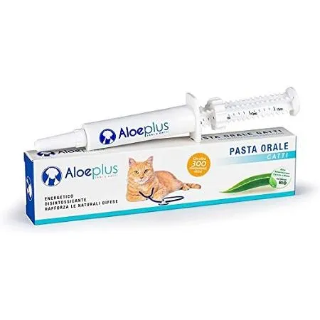 Pasta Oraltopica Aloeplus per Gatti, 15ml - Classica