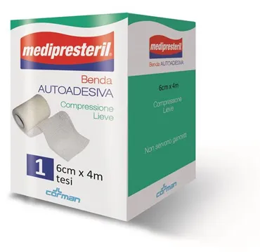 Benda adesiva medipresteril 6x400cm