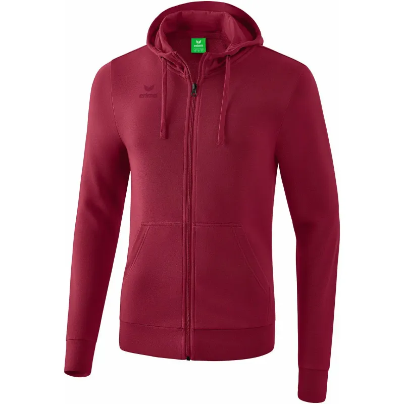 Felpa con zip e cappuccio per bambini Erima Basic