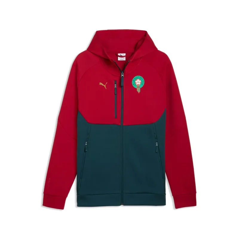 Felpa con cappuccio zip Maroc Tech