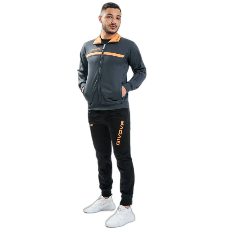 Tuta in pile con zip Givova One