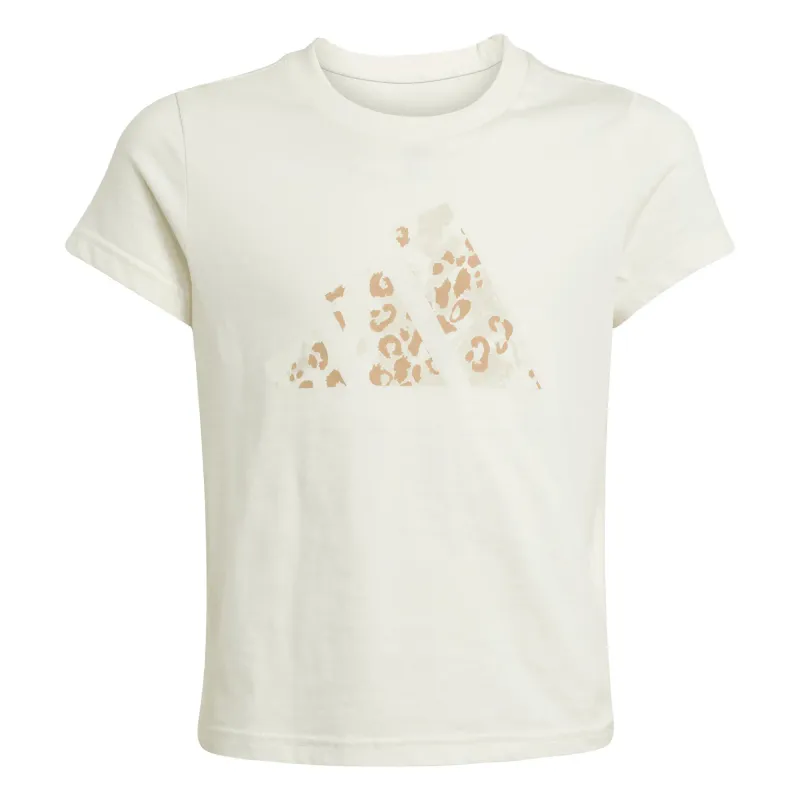 T-shirt da bambina adidas Animal Big Logo