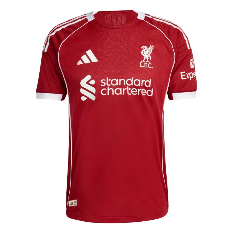 Maglia Casa Autentica Liverpool FC 2025/26
