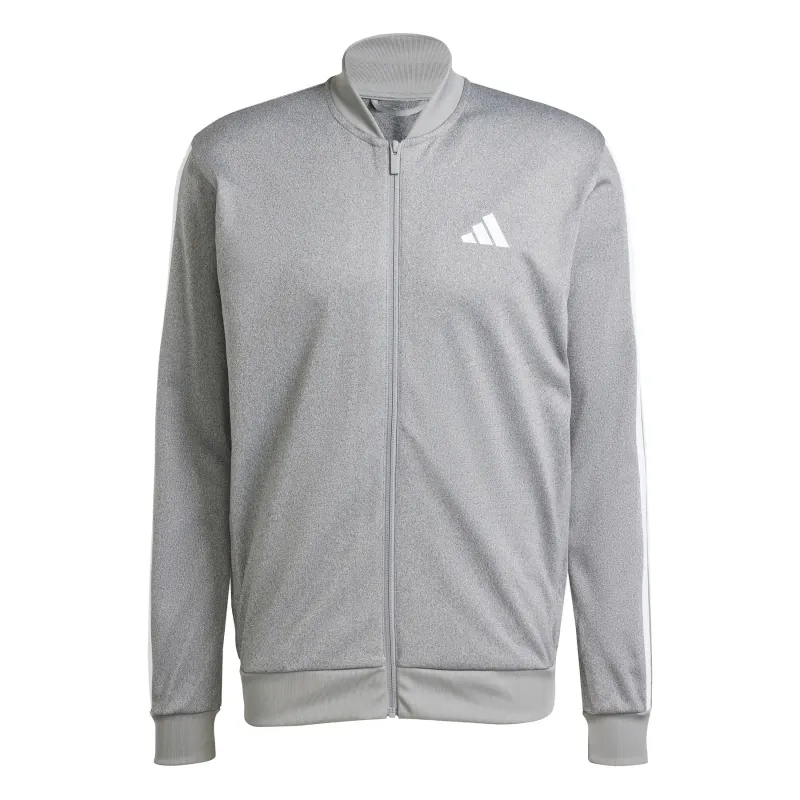 Giacca da allenamento in maglia mélange taglio standard adidas