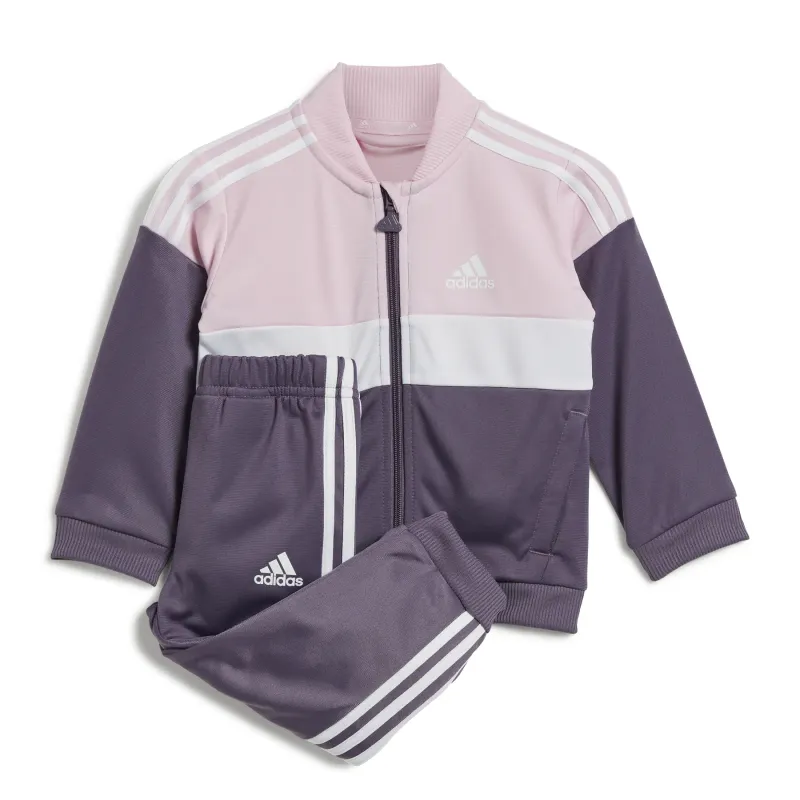 Tuta bambino a 3 strisce a blocchi di colore adidas Tiberio