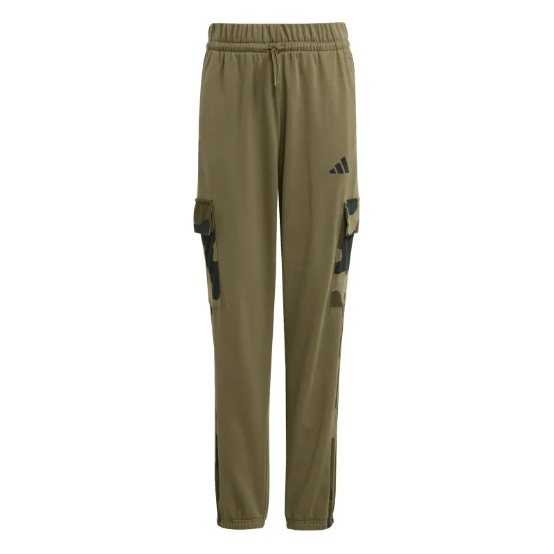 Pantaloni da jogging con tasche cargo per bambini adidas Essentials Camo