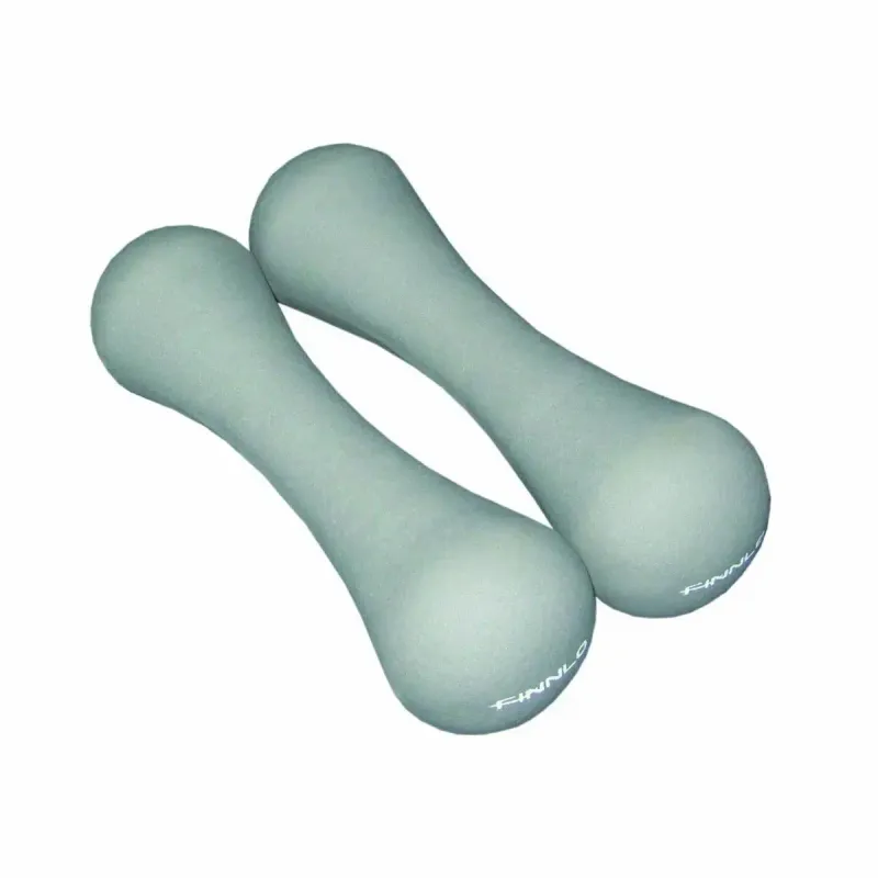 Set di 2 manubri rivestiti in neoprene Finnlo