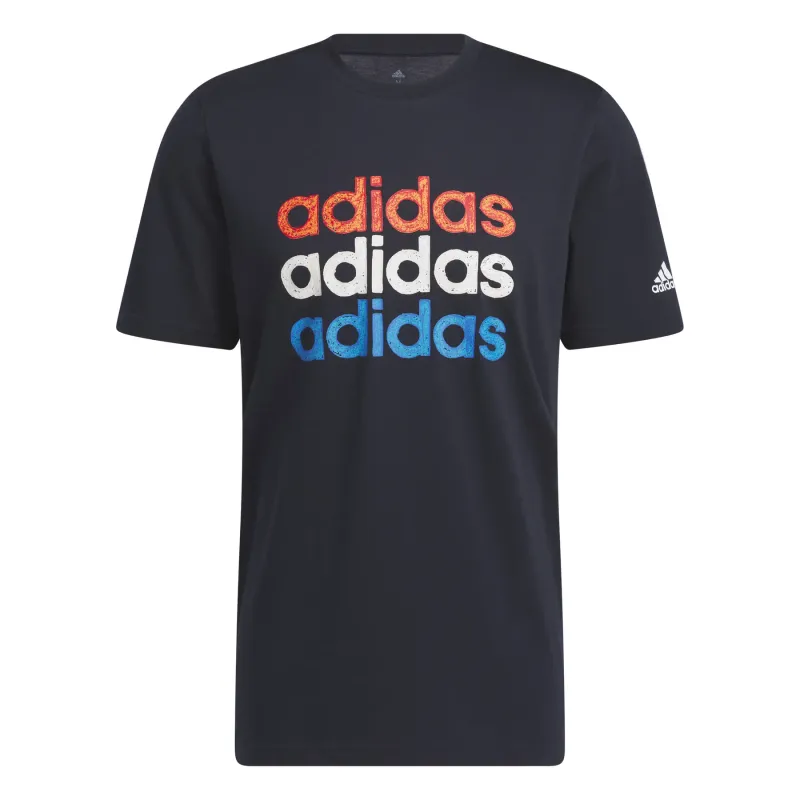 Maglietta adidas Multi Linear Sportswear Graphic