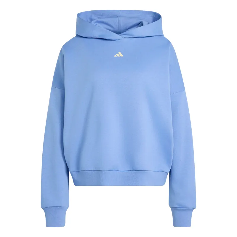 Felpa con cappuccio da donna adidas Studio 3-Stripes